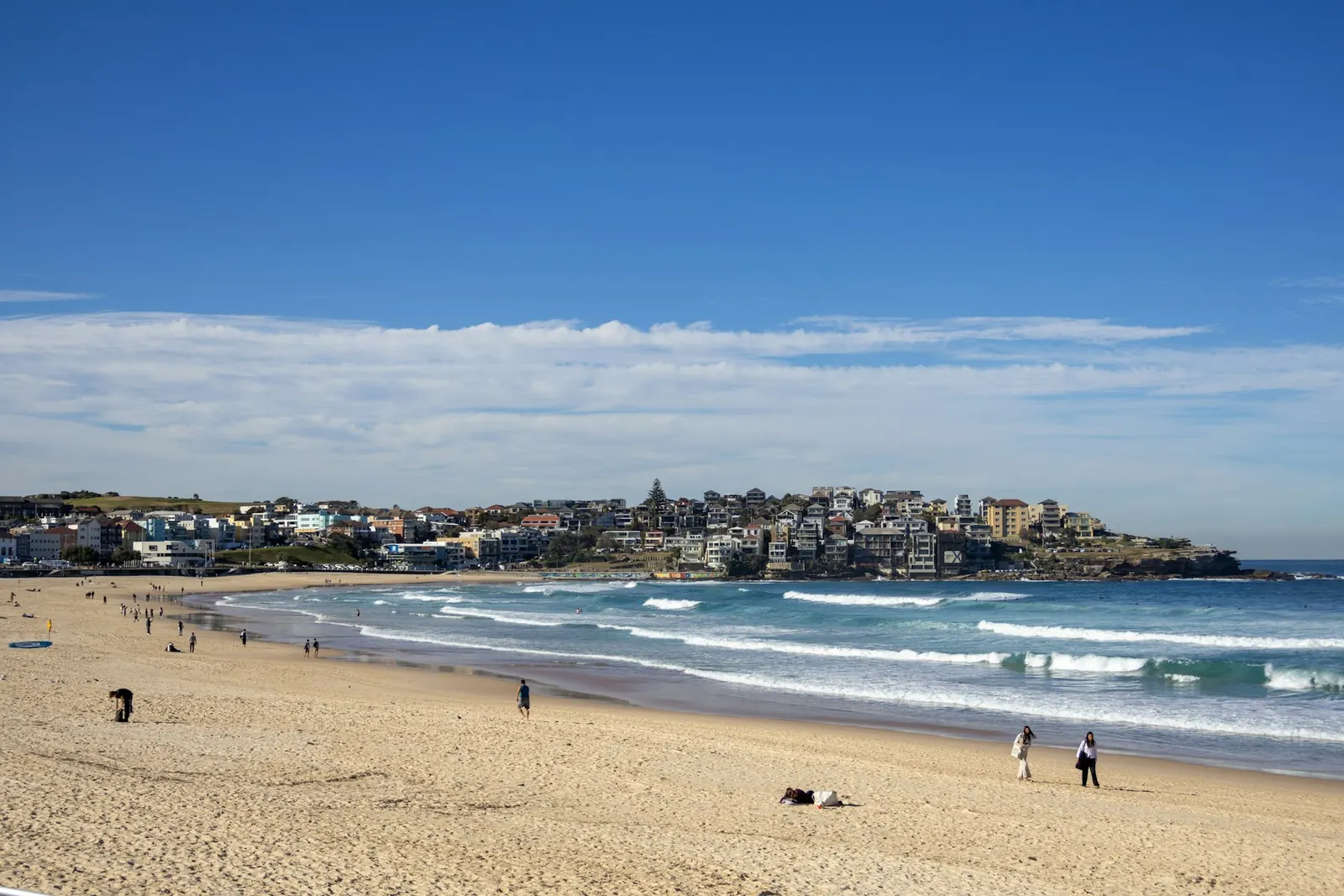 Bondi Beach on a calm afternoon